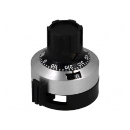 Buton de Precizie cu Disc Selector Ø22,8x23,5mm | Electronic-mag.ro | Componente Electronice