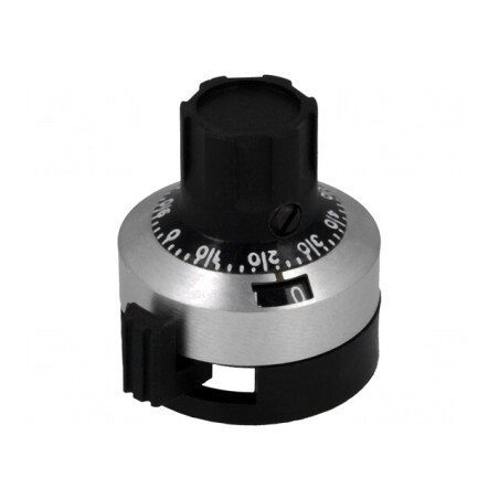 Buton de Precizie cu Disc Selector Ø22,8x23,5mm | Electronic-mag.ro | Componente Electronice