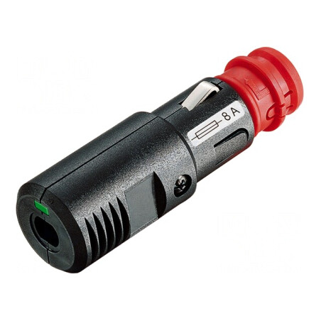 Mufă Brichetă Auto cu Șurub 12-24V 8A | Electronic-mag.ro | Componente Electronice