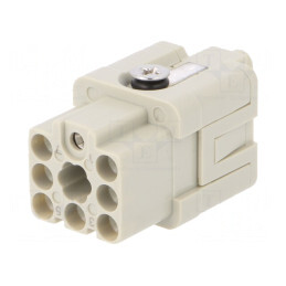 Conector HDC Mamă 8+7 PE fără contacte | Electronic-mag.ro | Componente Electronice