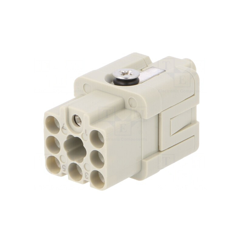 Conector HDC Mamă 8+7 PE fără contacte | Electronic-mag.ro | Componente Electronice