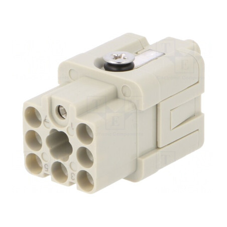 Conector HDC Mamă 8+7 PE fără contacte | Electronic-mag.ro | Componente Electronice