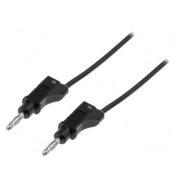 Cablu de măsurare 20A mufă banană 4 mm | Electronic-mag.ro | Componente Electronice