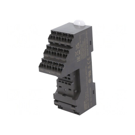 Stativ PIN 14 pentru şină DIN H3YN-4 | Electronic-mag.ro | Componente Electronice