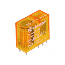 Releu Electromagnetic DPDT 6VAC 15A | Electronic-mag.ro | Componente Electronice