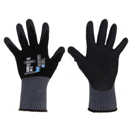 Mănuși de protecție nitril negre M
