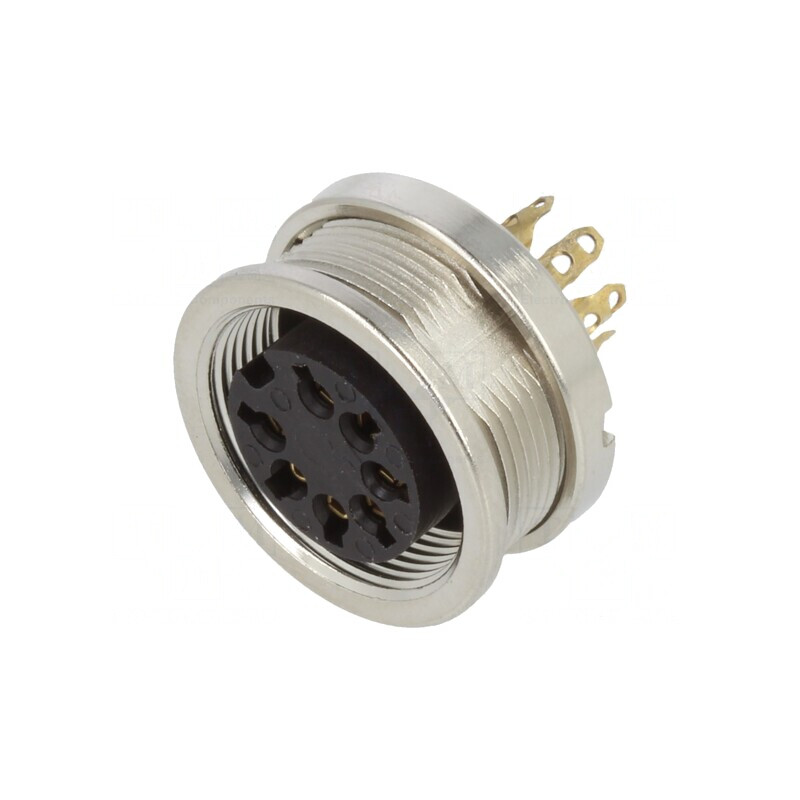 'Conector M16 Soclu Mamă 7 PIN IP68' | Electronic-mag.ro | Componente Electronice