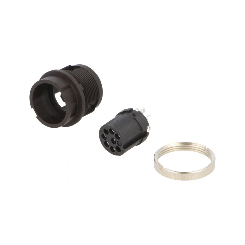 Conector Circular 32V 8-Pin Soclu Mamă Lipire 5A IP40 | Electronic-mag.ro | Componente Electronice Conector Circular 32V 8-Pin Soclu Mamă Lipire 5A IP40 | Electronic-mag.ro | Componente Electronice