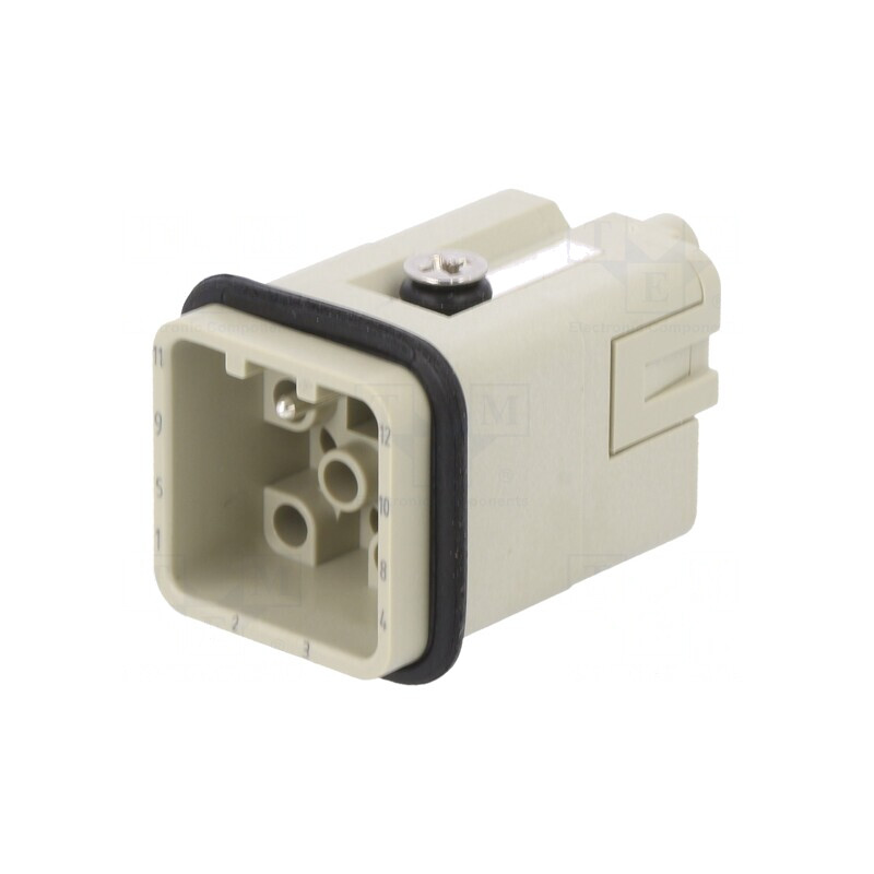 Conector HDC cu 12 Pinuri Tată 10A | Electronic-mag.ro | Componente Electronice