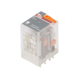 Releu Electromagnetic DPDT 110VAC 12A | Electronic-mag.ro | Componente Electronice