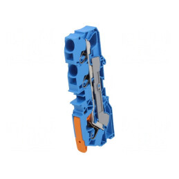 Conector de Îmbinare Șine 0,5-16mm² 3 Borne Albastru | Electronic-mag.ro | Componente Electronice