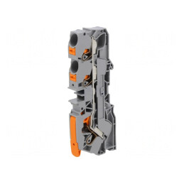 Conector de Îmbinare Șine Push-In Gri 3 Borne 0.5-16mm² | Electronic-mag.ro | Componente Electronice