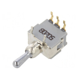 Comutator Basculant 3 Poz SPDT ON-OFF-ON 0,05A | Electronic-mag.ro | Componente Electronice