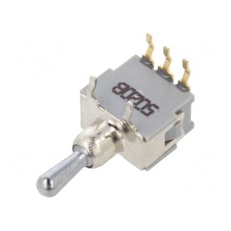 Comutator Basculant 3 Poz SPDT ON-OFF-ON 0,05A | Electronic-mag.ro | Componente Electronice