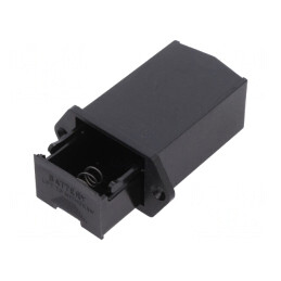 Suport sertar negru 6F22 UL94V-0 | Electronic-mag.ro | Componente Electronice