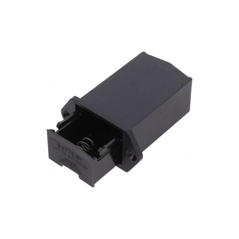 Suport sertar negru 6F22 UL94V-0 | Electronic-mag.ro | Componente Electronice