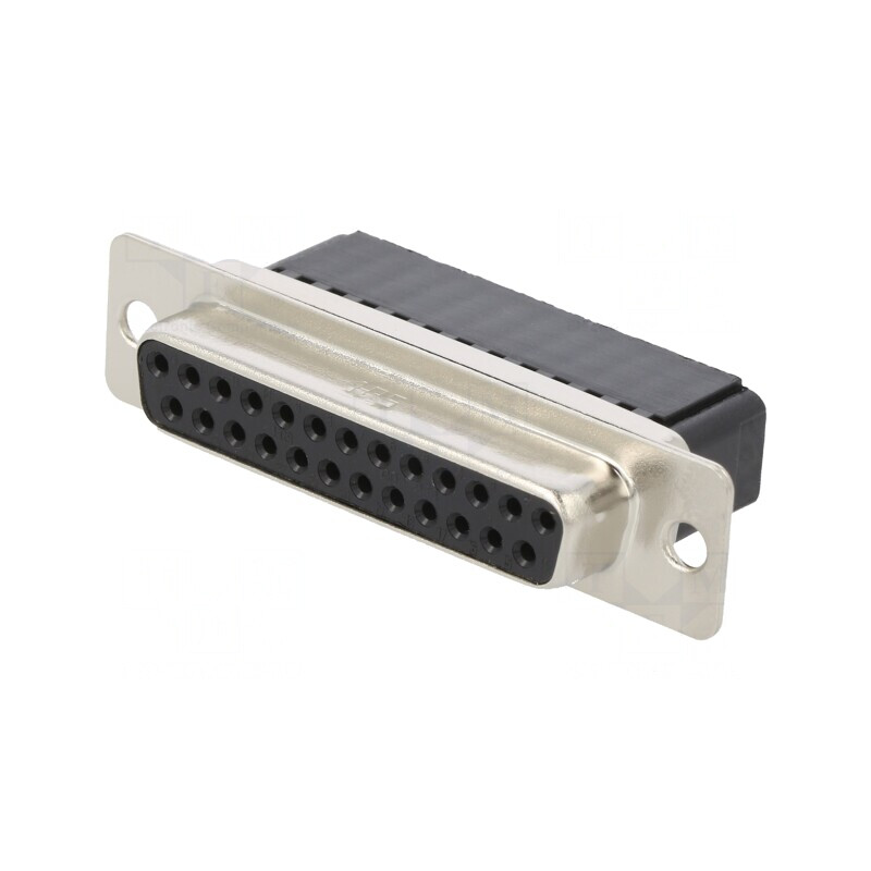 Mufă D-Sub 25-Pin Mamă fără Contacte | Electronic-mag.ro | Componente Electronice