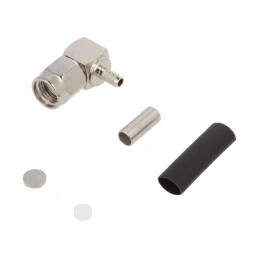 Mufă SMA Reverse Mamă 90° 50Ω RG174 | Electronic-mag.ro | Componente Electronice