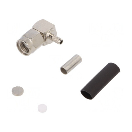 Mufă SMA Reverse Mamă 90° 50Ω RG174 | Electronic-mag.ro | Componente Electronice