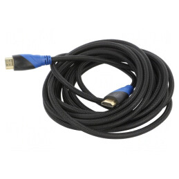 Cablu HDMI 1.4 5m Negru | Electronic-mag.ro | Componente Electronice
