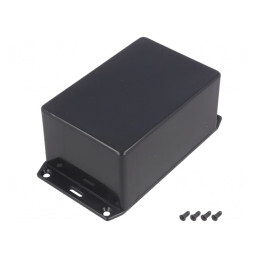 Carcasă Universală ABS Neagră 80x120x55mm | Electronic-mag.ro | Componente Electronice