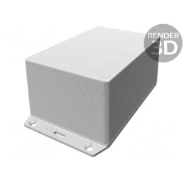 Carcasă Universală cu Lame de Fixare 83x123x59 mm | Electronic-mag.ro | Componente Electronice