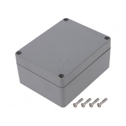 Carcasă universală ABS gri închis IP67 90x115x55mm | Electronic-mag.ro | Componente Electronice