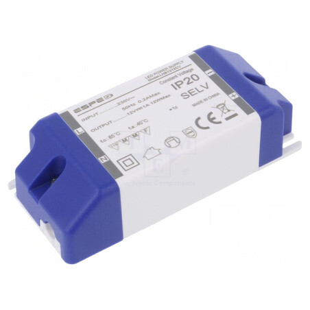 Alimentator LED 12W 12V 1A | Electronic-mag.ro | Componente Electronice