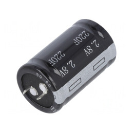 Supercondensator SNAP-IN 220F 2.8V 30.6x50mm | Electronic-mag.ro | Componente Electronice