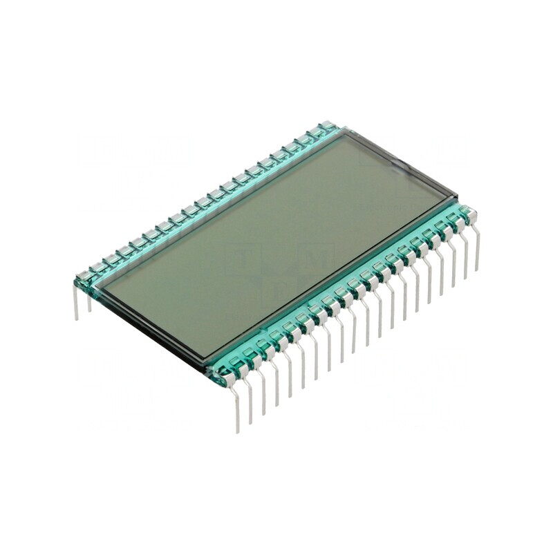 Afișaj LCD 7 Segmente 4,5 Digiti STN Positive | Electronic-mag.ro | Componente Electronice