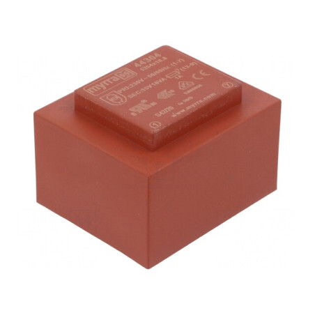 Transformator Încapsulat 16VA 230V 15V 1067mA PCB | Electronic-mag.ro | Componente Electronice