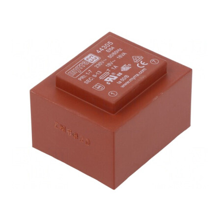 Transformator Încapsulat 16VA 230V 18V PCB | Electronic-mag.ro | Componente Electronice
