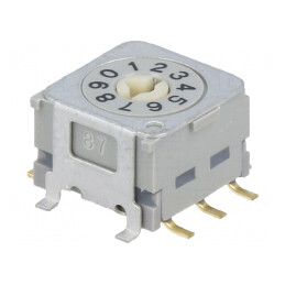 Întrerupător codificare DEC/BCD orizontal ND3 | Electronic-mag.ro | Componente Electronice