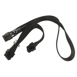 Cablu Alimentare PCIe 8pin Mamă la PCIe 8pin Mamă x2 0,23m | Electronic-mag.ro | Componente Electronice