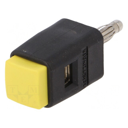 Clemă de laborator galbenă 70VDC 16A 33VAC | Electronic-mag.ro | Componente Electronice