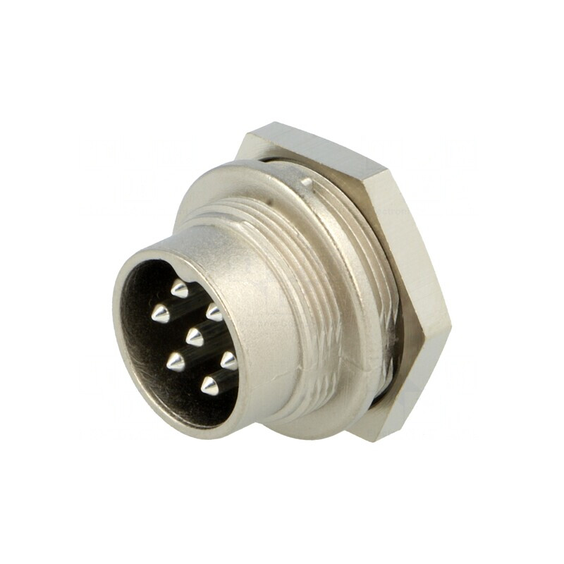 Conector M16 Soclu Tată 7 PIN 5A 300V IP40 | Electronic-mag.ro | Componente Electronice Conector M16 Soclu Tată 7 PIN 5A 300V IP40 | Electronic-mag.ro | Componente Electronice