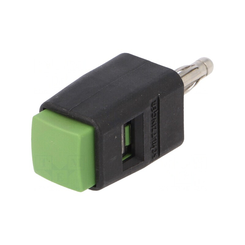 Clemă de laborator verde 70VDC 16A 48mm | Electronic-mag.ro | Componente Electronice