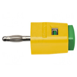 Clemă de laborator galben-verde 70VDC 16A | Electronic-mag.ro | Componente Electronice