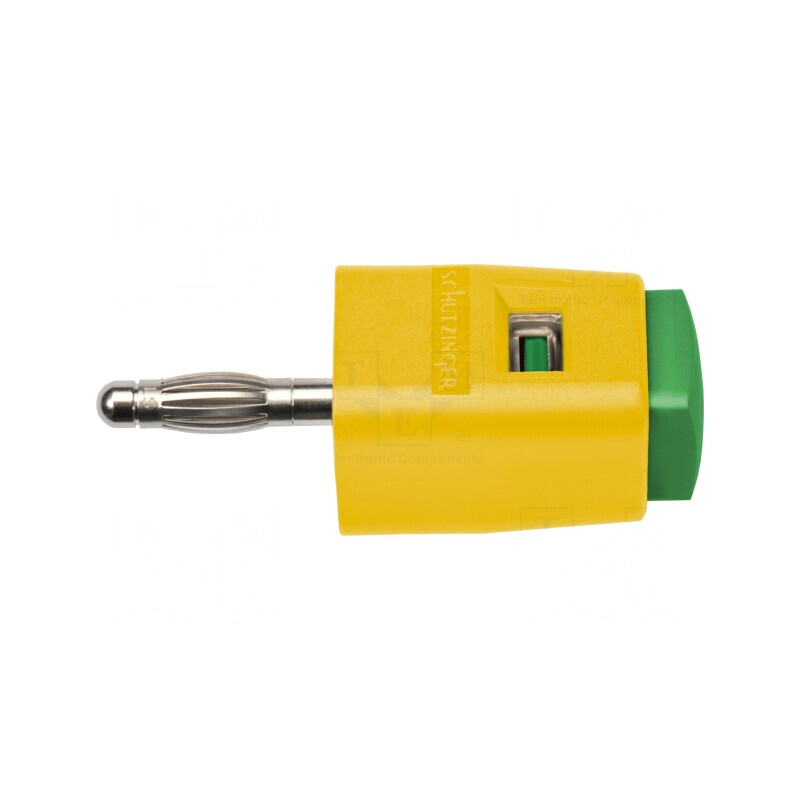Clemă de laborator galben-verde 70VDC 16A | Electronic-mag.ro | Componente Electronice