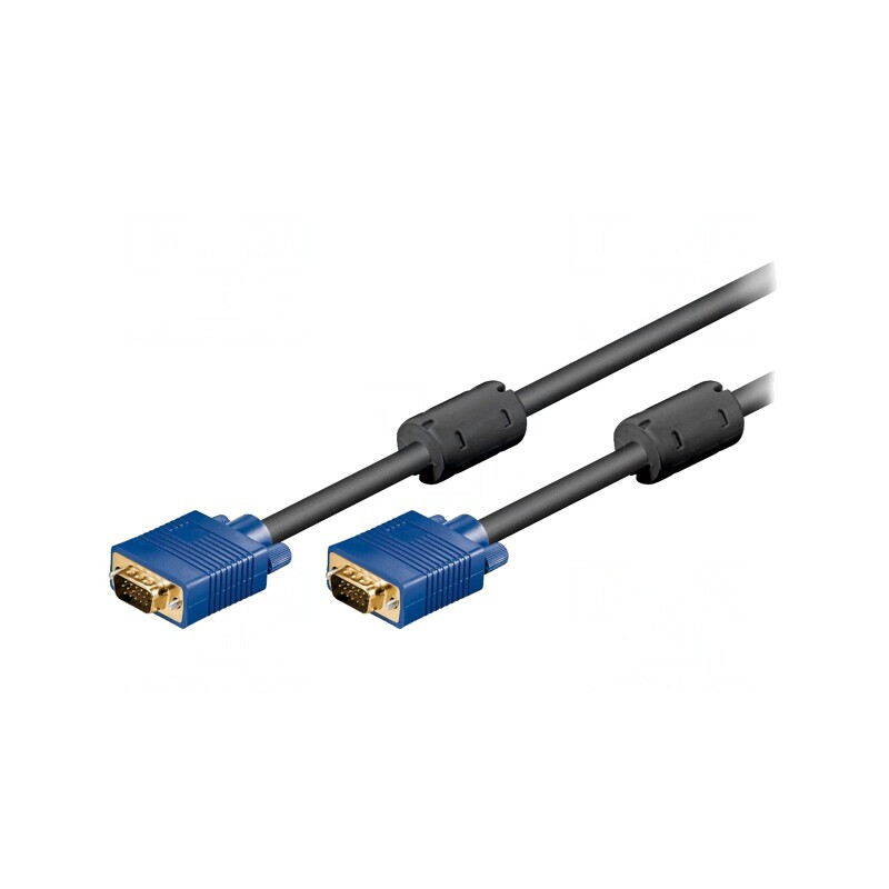 Cablu D-Sub 15 pini HD 3m Negru | Electronic-mag.ro | Componente Electronice Cablu D-Sub 15 pini HD 3m Negru | Electronic-mag.ro | Componente Electronice