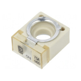 Siguranță Auto Ceramică 75A 58VDC | Electronic-mag.ro | Componente Electronice