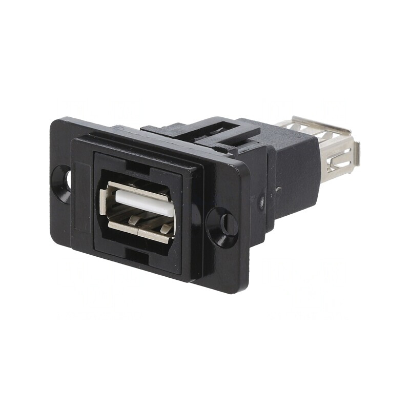Adaptor USB A DUALSLIM USB 2.0 Aurit | Electronic-mag.ro | Componente Electronice