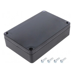 Carcasă Universală 90x135x35 mm cu Bucșă din Alamă | Electronic-mag.ro | Componente Electronice