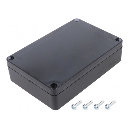 Carcasă Universală 90x135x35 mm cu Bucșă din Alamă | Electronic-mag.ro | Componente Electronice