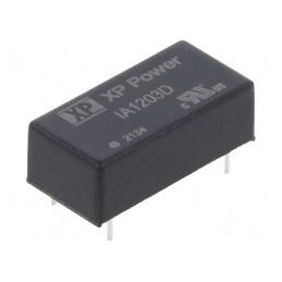 Convertor DC/DC 1W 12V la 3,3V/-3,3V DIP | Electronic-mag.ro | Componente Electronice