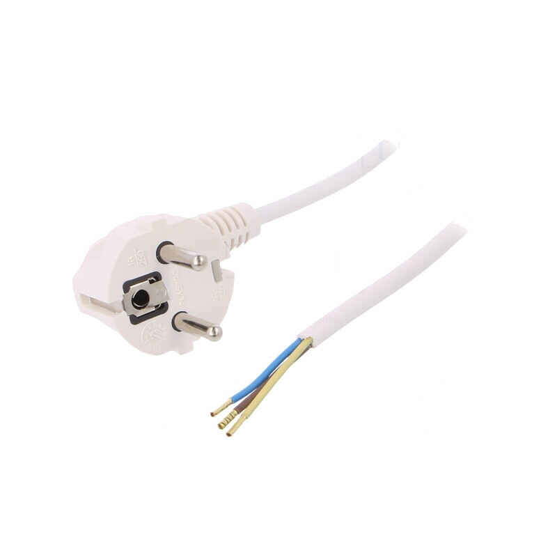 Cablu electric PVC alb 3x0,75mm2 4m 16A 250V | Electronic-mag.ro | Componente Electronice Cablu electric PVC alb 3x0,75mm2 4m 16A 250V | Electronic-mag.ro | Componente Electronice