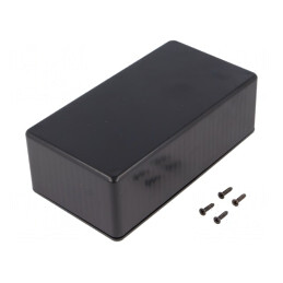 Carcasă Universală ABS Neagră 80x150x50mm | Electronic-mag.ro | Componente Electronice