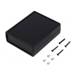 Carcasă Universală ABS Neagră 77x95x30mm | Electronic-mag.ro | Componente Electronice