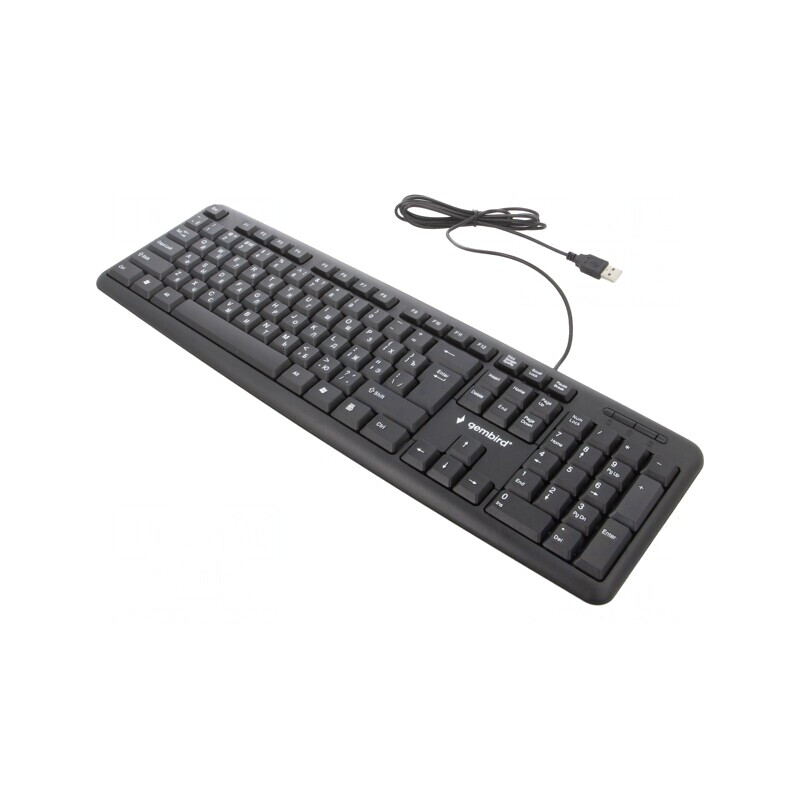 Tastatură USB Neagră RU Layout 1.5m | Electronic-mag.ro | Componente Electronice Tastatură USB Neagră RU Layout 1.5m | Electronic-mag.ro | Componente Electronice