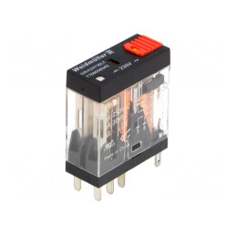 Releu Electromagnetic DPDT 230VAC 5A | Electronic-mag.ro | Componente Electronice